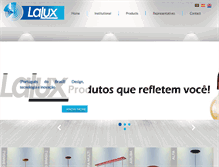 Tablet Screenshot of lalux.com.br
